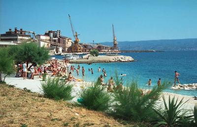4th day, another little beach, Croatia