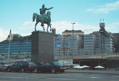 9th day, swedish people are are crazy for american cars, Stockholm, Sweden.
