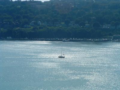 Boat on Hudson River