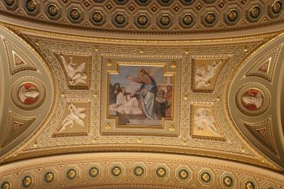 Ceiling of St. Stephen's Basilica
