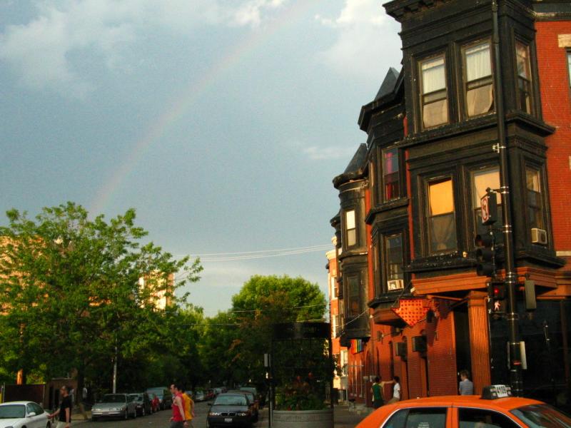 Rainbow in Boy Town (Pre_Pride Day)