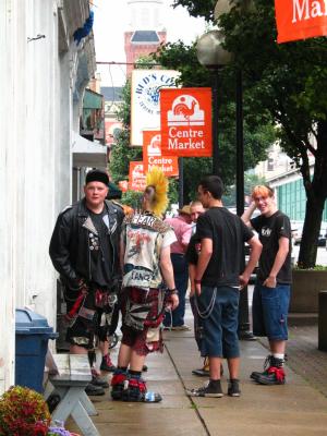 Punks in the old town