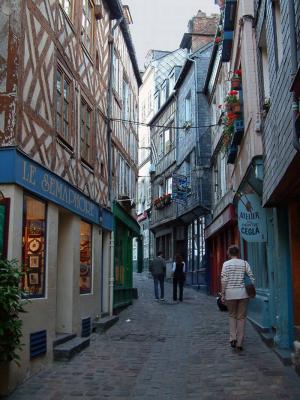 The alleyways of Honfleur