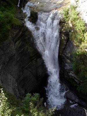 A Falls in Taughannock Gorge