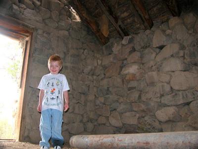 Jake in Stone House at UMR