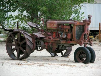 Old Tractor at the RV Park in Dyer