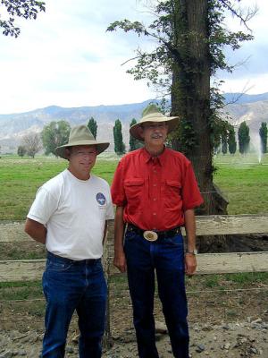 Bill Kuhlemeier & Dave McNett at Cord Ranch