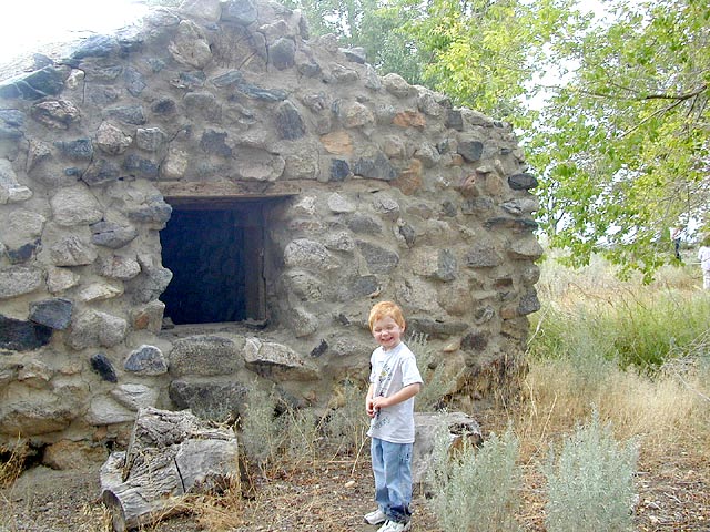 Jake again, behind Stone House at UMR