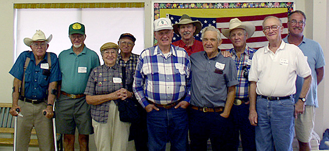 Bud & Alex Stewart, Beulah S. Scott, Albert Stewart, J. Clark, Dave McNett, Ken McAfee, H. Lopshire, Al & Roy Leidy