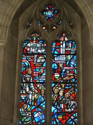 Stained glass, National Cathedral, Washington DC