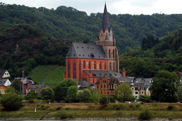 Schne Kirche in Oberwesel