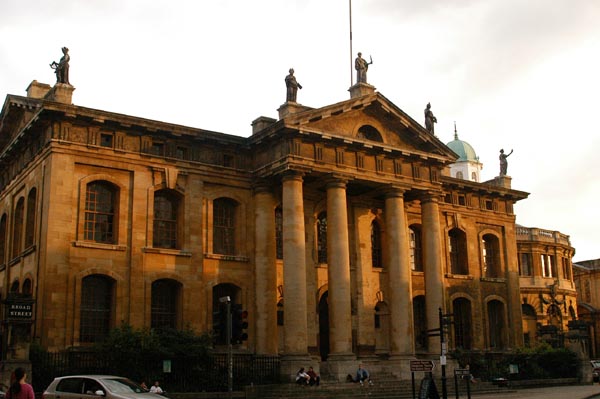 Clarendon Building (1713) part of the Bodleian Library