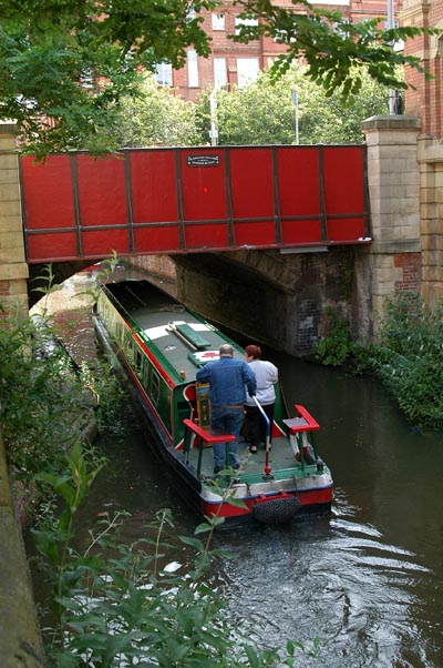 Canal boat, Manchester