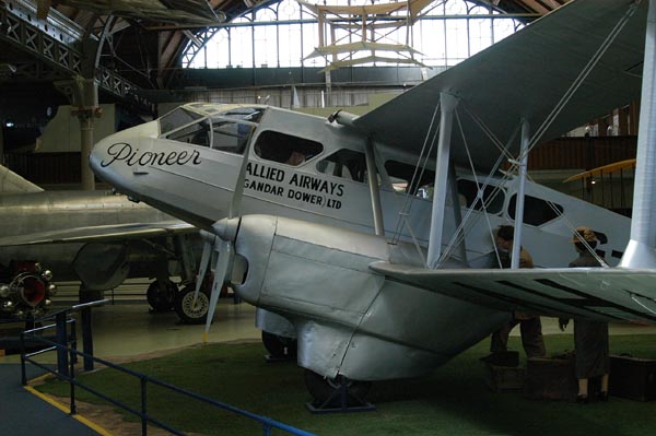 DeHaviland Dragon Rapide (1930's) Allied Airways Pioneer