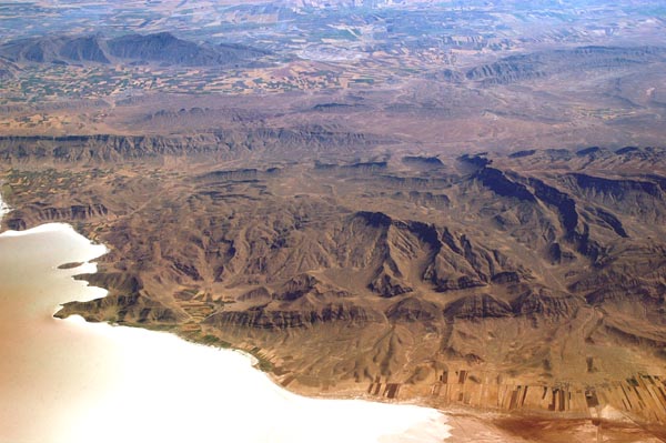 Lake SE of Shiraz, Iran