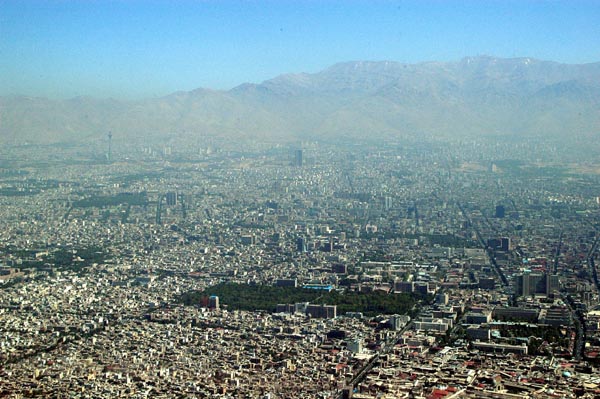 Tehran has a smog problem