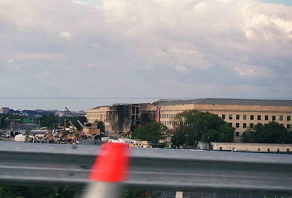 Driving by the Pentagon after Sept 11