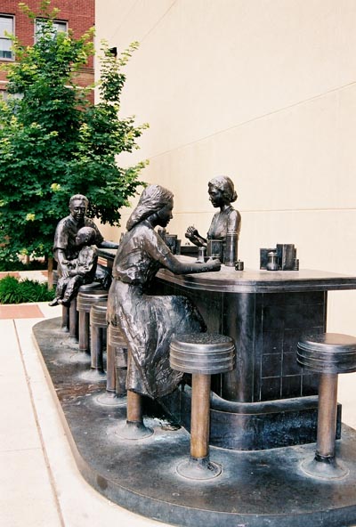Soda fountain, Wichita, Kansas