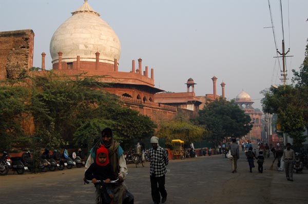 East wall of the Taj Mahal