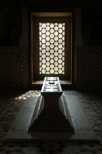 One of several tombs inside the monument
