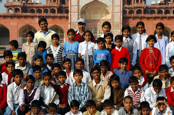 School photo, Akbar's Mausoleum