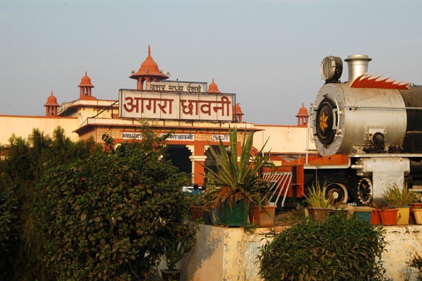 Agra Cantt station is the Agra's main railway station