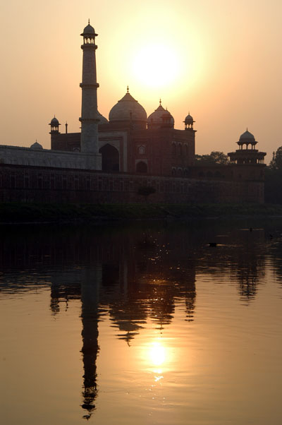 Sunset at the Taj