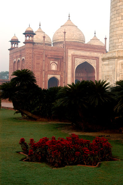 Mosque at the Taj Mahal