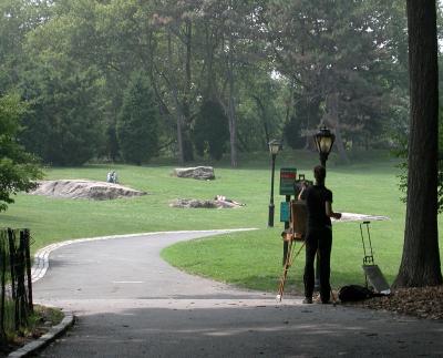 Artist in Central Park