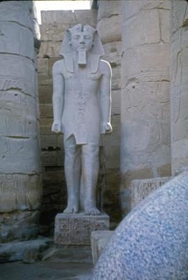 Statue of Ramsis II at Luxor