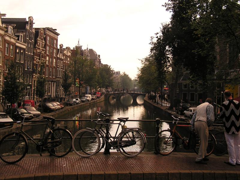 late afternoon in the city