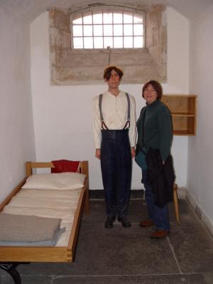 Old Town Jail Exhibit and Karen