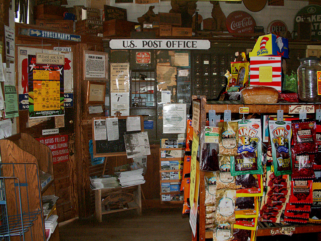 U.S. Post Office, Valle Cruxis, North Carolina