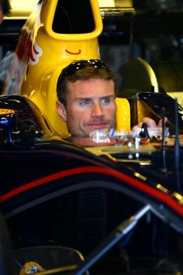 Red Bull's new charger, David Coulthard