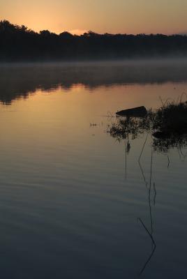 ....River.(river, sunrise, calm, peaceful)