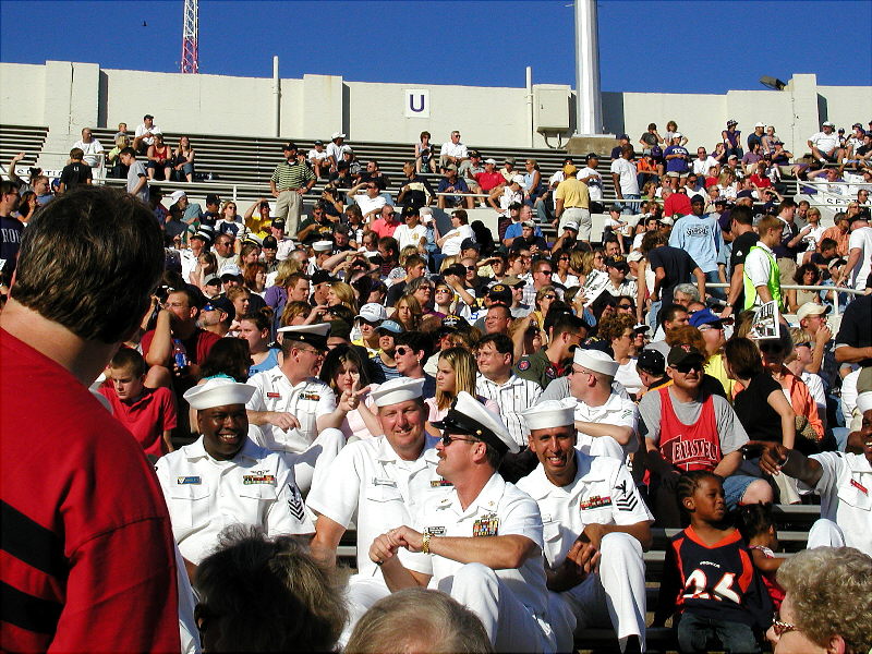 Navy Fans