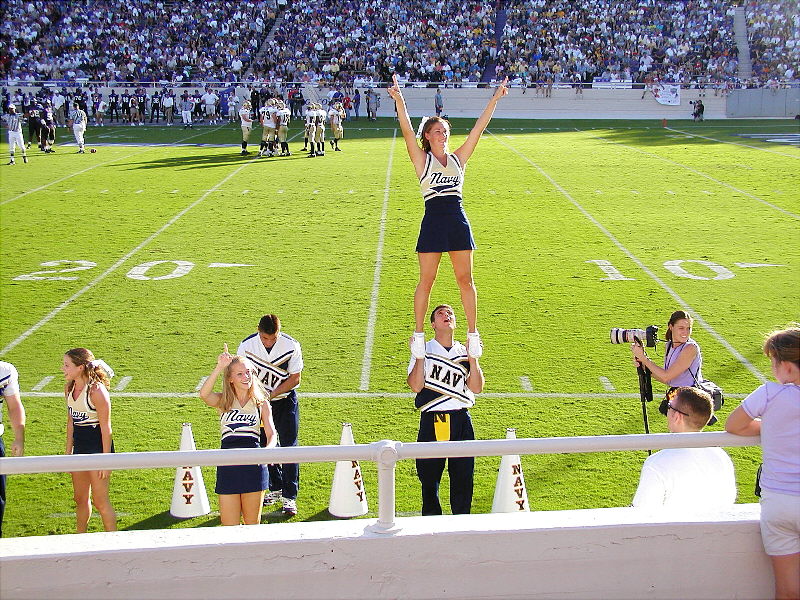 Navy Cheerleaders
