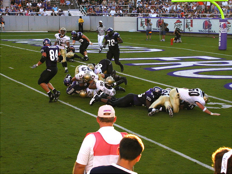 TCU offense before half