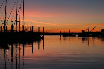 Sunset Over Bellingham Bay