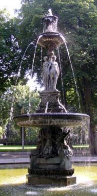 Fountain in Calais, September 4.