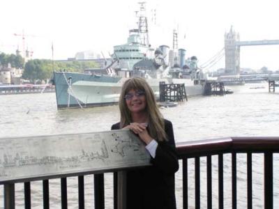The HMS Belfast, London, September 5.