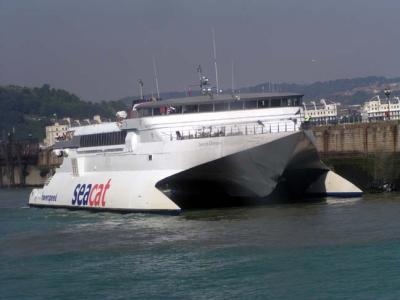 We took the Sea Cat to Calais on September 4.