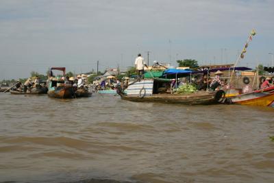 Mekong Delta - Floating Market
