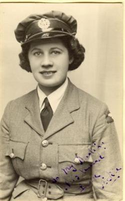Vera in uniform