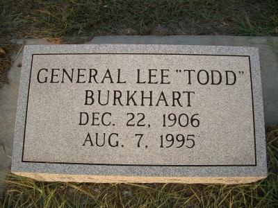 General Lee Todd Burkhart