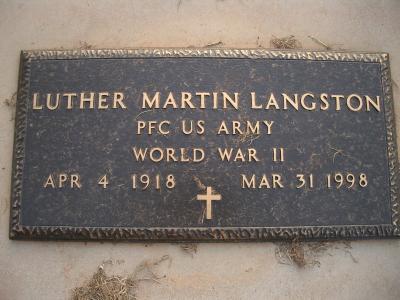 Luther Martin Langston