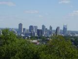 Skyline from Love Circle in West Nashville