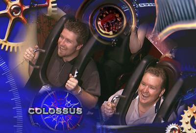 Alan and Clint on the Colossus
