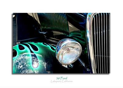 Black & Green '33 or 34 Ford