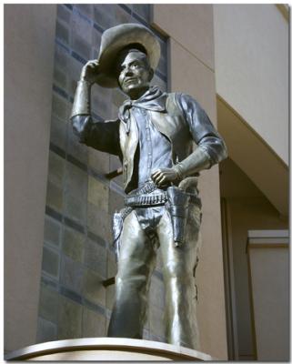 Cowboy Statue